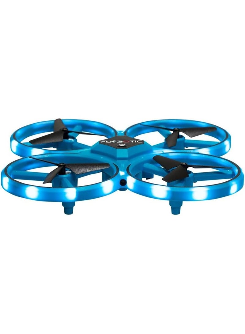 Silverlit Radio Control Flashing Drone, Black/Blue - Image 5